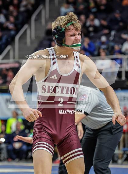Thumbnail 3 in NYSPHSAA Division 2 State Championships (Semi Finals 101 to 138) photogallery.