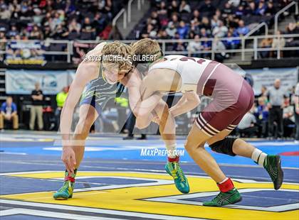 Thumbnail 1 in NYSPHSAA Division 2 State Championships (Semi Finals 101 to 138) photogallery.