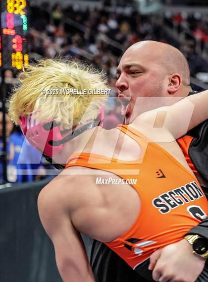 Thumbnail 1 in NYSPHSAA Division 2 State Championships (Semi Finals 101 to 138) photogallery.