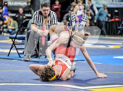 Thumbnail 3 in NYSPHSAA Division 2 State Championships (Semi Finals 101 to 138) photogallery.
