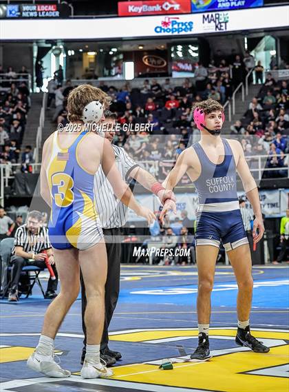 Thumbnail 3 in NYSPHSAA Division 2 State Championships (Semi Finals 101 to 138) photogallery.