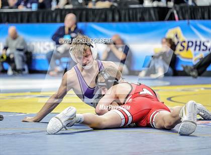 Thumbnail 3 in NYSPHSAA Division 2 State Championships (Semi Finals 101 to 138) photogallery.