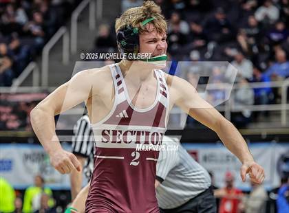 Thumbnail 1 in NYSPHSAA Division 2 State Championships (Semi Finals 101 to 138) photogallery.