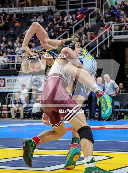 Thumbnail 3 in NYSPHSAA Division 2 State Championships (Semi Finals 101 to 138) photogallery.