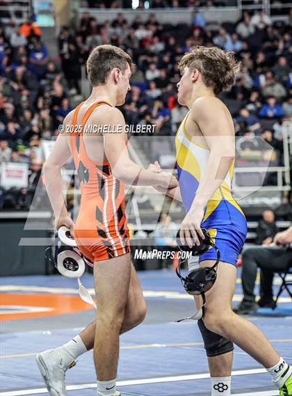 Thumbnail 1 in NYSPHSAA Division 2 State Championships (Semi Finals 101 to 138) photogallery.