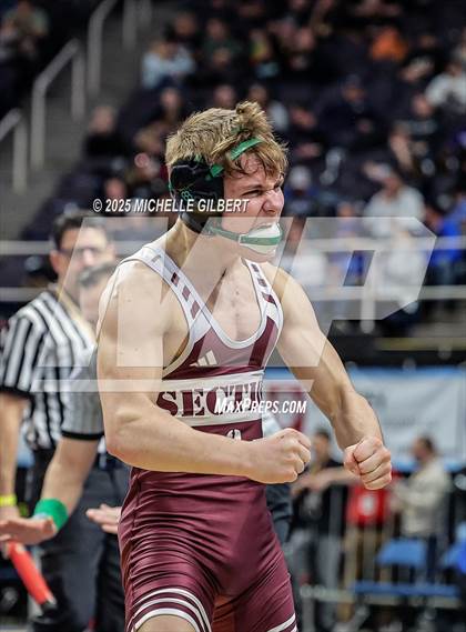 Thumbnail 3 in NYSPHSAA Division 2 State Championships (Semi Finals 101 to 138) photogallery.