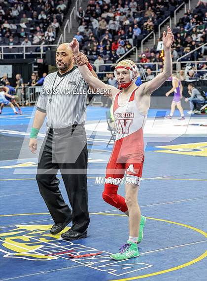 Thumbnail 3 in NYSPHSAA Division 2 State Championships (Semi Finals 101 to 138) photogallery.
