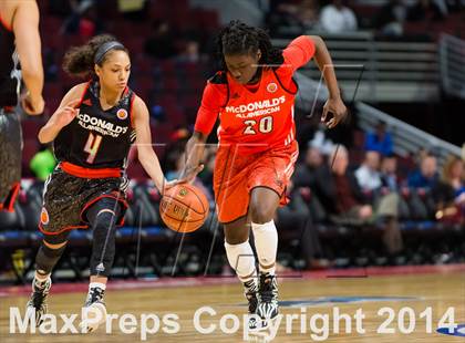 Thumbnail 2 in McDonald's All American Girls Game photogallery.