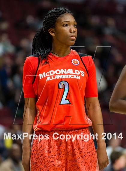 Thumbnail 3 in McDonald's All American Girls Game photogallery.