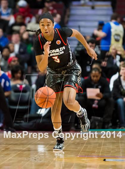Thumbnail 3 in McDonald's All American Girls Game photogallery.