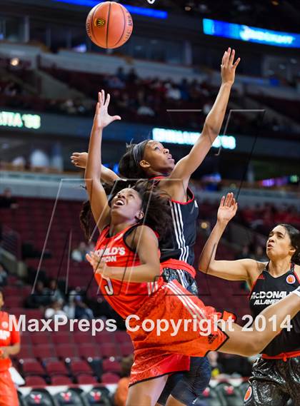 Thumbnail 3 in McDonald's All American Girls Game photogallery.