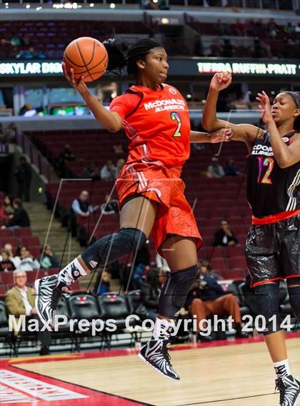 Thumbnail 3 in McDonald's All American Girls Game photogallery.