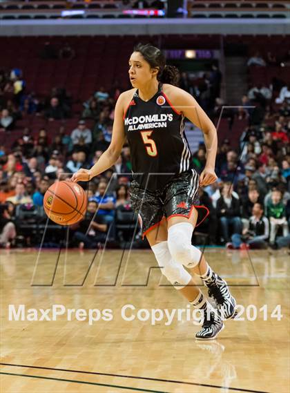 Thumbnail 1 in McDonald's All American Girls Game photogallery.