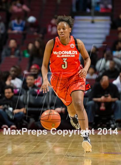 Thumbnail 1 in McDonald's All American Girls Game photogallery.