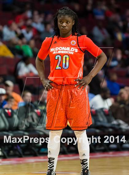 Thumbnail 2 in McDonald's All American Girls Game photogallery.