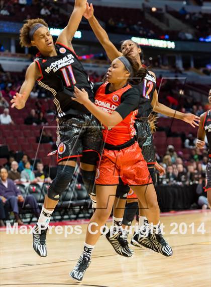 Thumbnail 2 in McDonald's All American Girls Game photogallery.