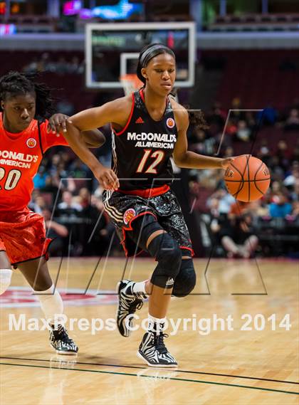 Thumbnail 3 in McDonald's All American Girls Game photogallery.