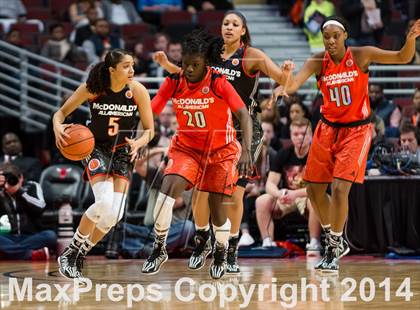 Thumbnail 1 in McDonald's All American Girls Game photogallery.