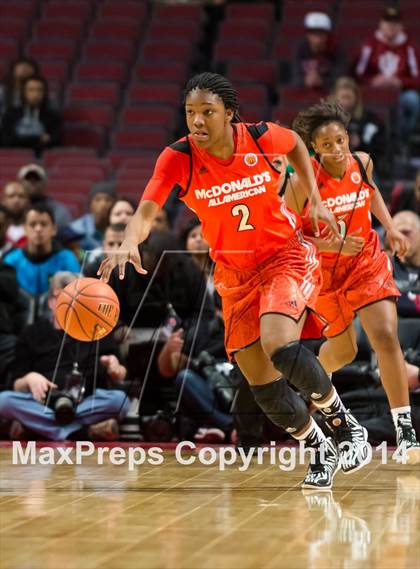 Thumbnail 3 in McDonald's All American Girls Game photogallery.