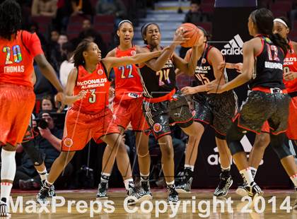 Thumbnail 2 in McDonald's All American Girls Game photogallery.