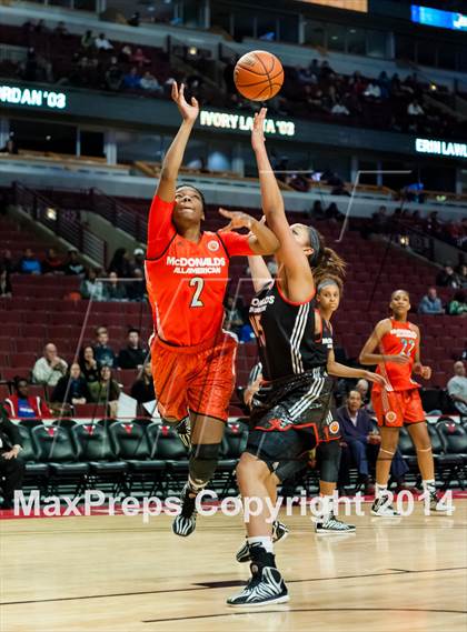 Thumbnail 2 in McDonald's All American Girls Game photogallery.