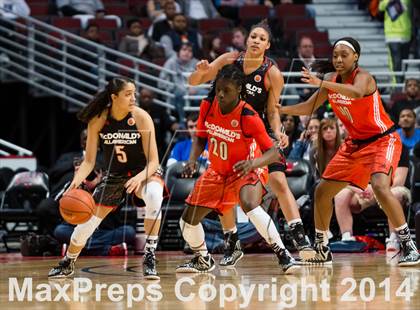 Thumbnail 2 in McDonald's All American Girls Game photogallery.