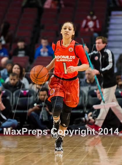 Thumbnail 3 in McDonald's All American Girls Game photogallery.