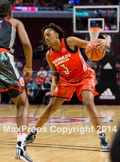 Thumbnail 1 in McDonald's All American Girls Game photogallery.