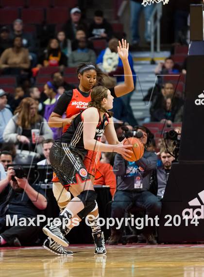 Thumbnail 2 in McDonald's All American Girls Game photogallery.
