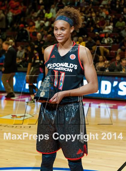 Thumbnail 2 in McDonald's All American Girls Game photogallery.