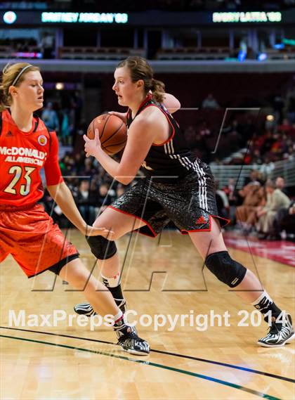 Thumbnail 2 in McDonald's All American Girls Game photogallery.