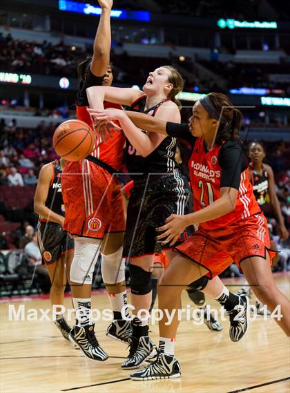 Thumbnail 1 in McDonald's All American Girls Game photogallery.
