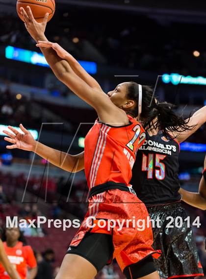 Thumbnail 3 in McDonald's All American Girls Game photogallery.