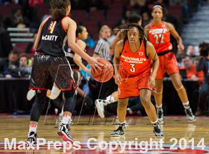 Thumbnail 1 in McDonald's All American Girls Game photogallery.