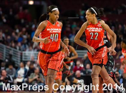 Thumbnail 2 in McDonald's All American Girls Game photogallery.