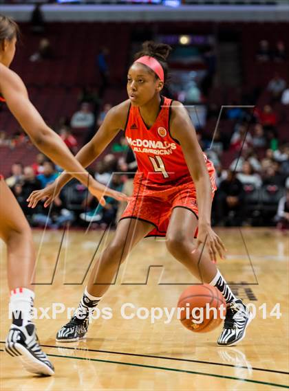 Thumbnail 2 in McDonald's All American Girls Game photogallery.