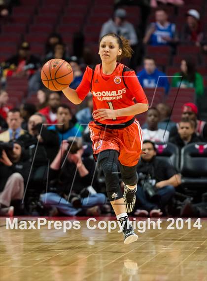 Thumbnail 3 in McDonald's All American Girls Game photogallery.
