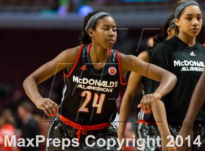 Thumbnail 3 in McDonald's All American Girls Game photogallery.
