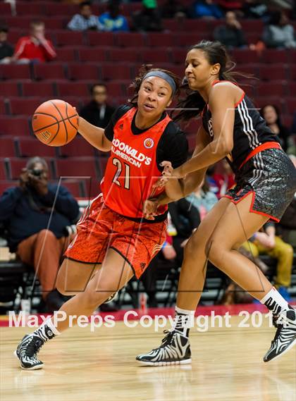 Thumbnail 1 in McDonald's All American Girls Game photogallery.