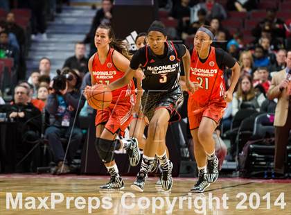 Thumbnail 1 in McDonald's All American Girls Game photogallery.