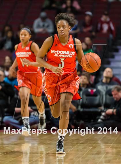 Thumbnail 1 in McDonald's All American Girls Game photogallery.