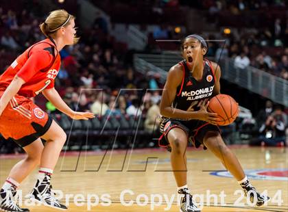Thumbnail 1 in McDonald's All American Girls Game photogallery.