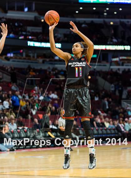 Thumbnail 3 in McDonald's All American Girls Game photogallery.