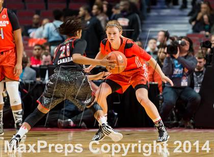Thumbnail 1 in McDonald's All American Girls Game photogallery.