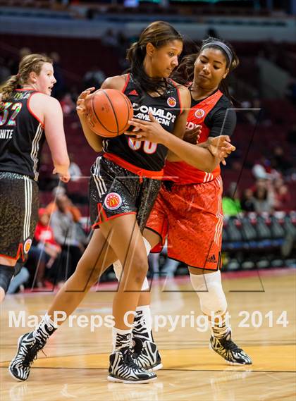 Thumbnail 1 in McDonald's All American Girls Game photogallery.