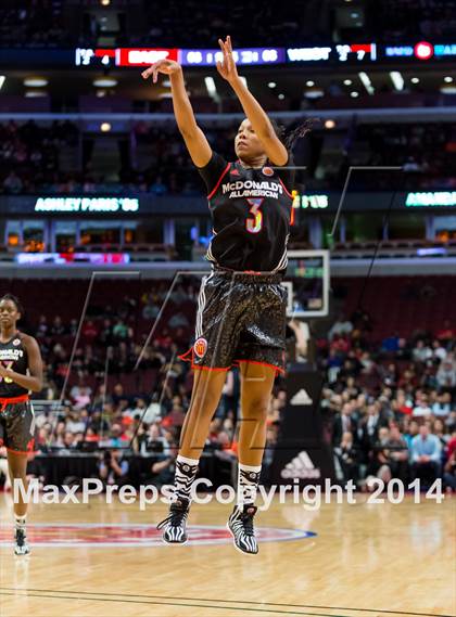 Thumbnail 1 in McDonald's All American Girls Game photogallery.