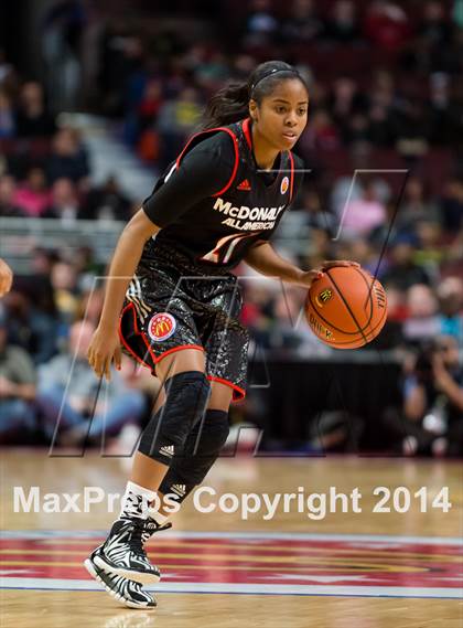 Thumbnail 1 in McDonald's All American Girls Game photogallery.