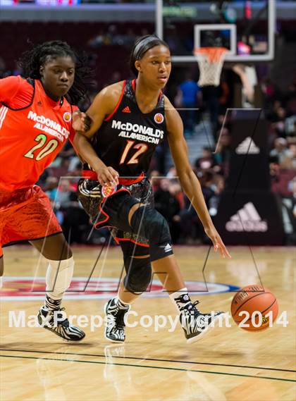 Thumbnail 2 in McDonald's All American Girls Game photogallery.