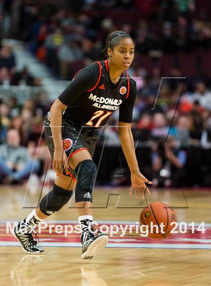 Thumbnail 2 in McDonald's All American Girls Game photogallery.