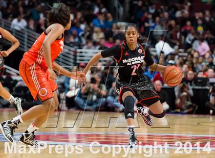 Thumbnail 1 in McDonald's All American Girls Game photogallery.